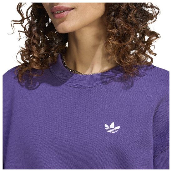 Adidas Γυναικείο φούτερ Essentials Crew Long Fleece Oversized Sweatshirt